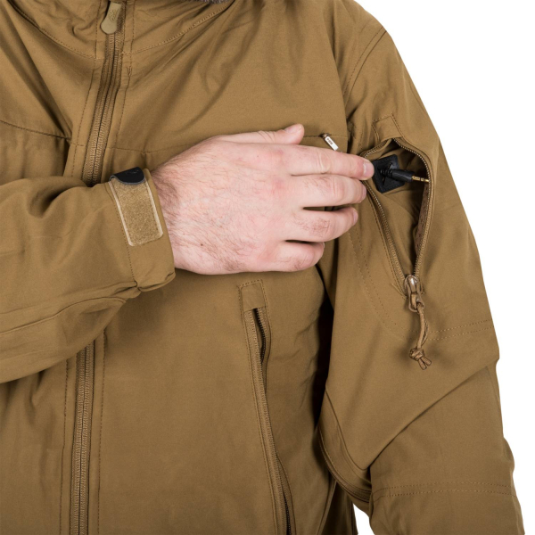 Куртка Helikon-Tex COUGAR QSA™ + HID™ Soft Shell Jacket® Coyote, Coyote - фото №16