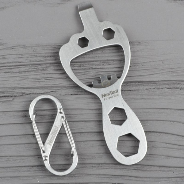 Міні-Мультитул NexTool BOTTLE OPENER Finger Bro KT5009B - фото №7