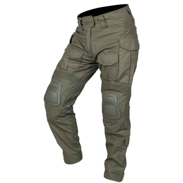 Бойові штани з наколінниками IDOGEAR G3 Combat Pants Olive, Olive - фото