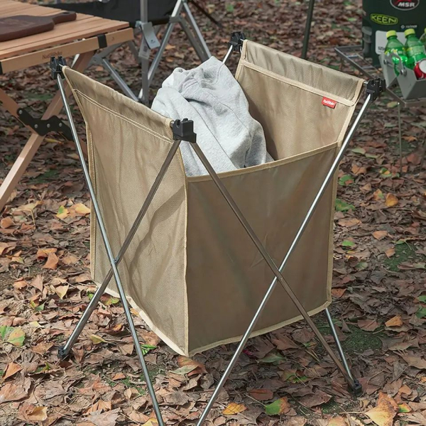 Стіл розкладний з коробкою для зберігання Naturehike NH19JJ084, 1680D Oxford / алюміній, пісочний - фото №5
