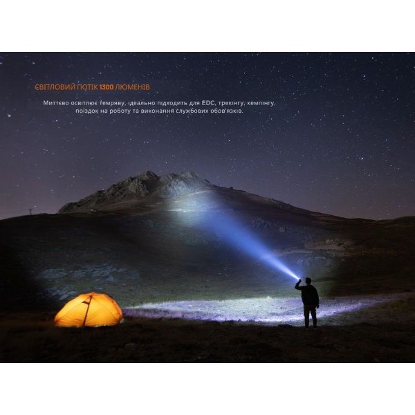 Ліхтар тактичний кишеньковий Fenix PD26R ACE 1300 лм - фото №11