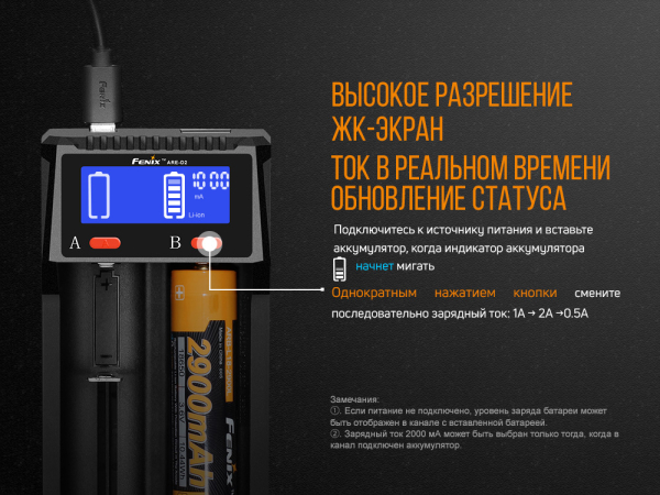 Зарядний пристрій Fenix ARE-D2 - фото №6