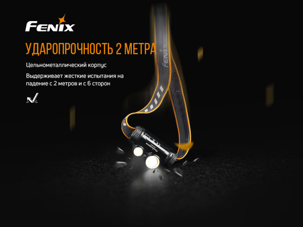 Ліхтар налобний Fenix HM65R - фото №5