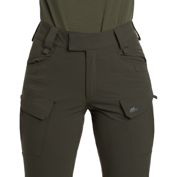 Жіночі штани Helikon OTP VersaStretch Taiga Green, Taiga Green - фото №8