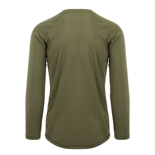 Термоактивна футболка Helikon US LVL 1 Long Sleeve - Olive Green, Olive Green - фото №3