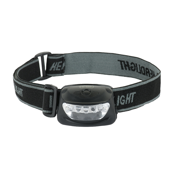 M-Tac ліхтар налобний 4+1 LED Black - фото №2