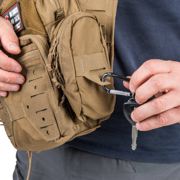 Сумка Helikon EDC Side Bag 11 л - Multicam Black - фото №11