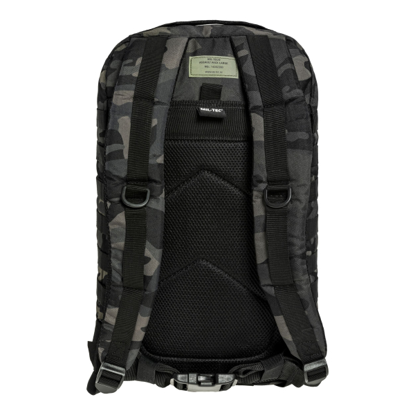 Рюкзак тактичний великий MIL-TEC US Assault Large 36L Dark camo - фото №2