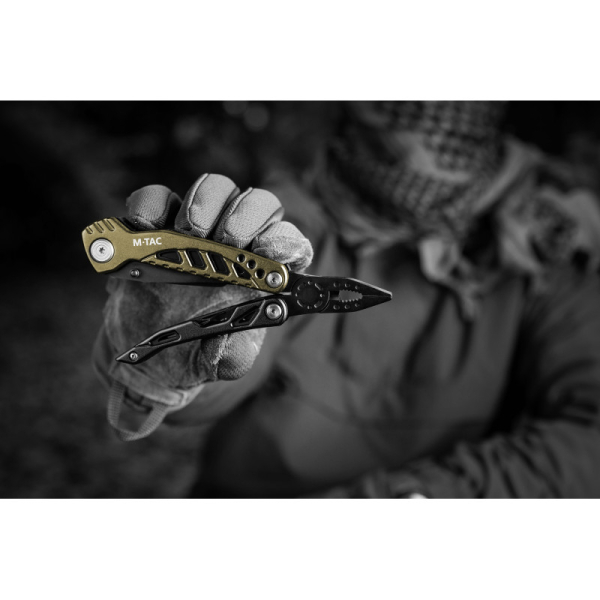 M-Tac мультитул Type 2 Green/Black Олива - фото №9