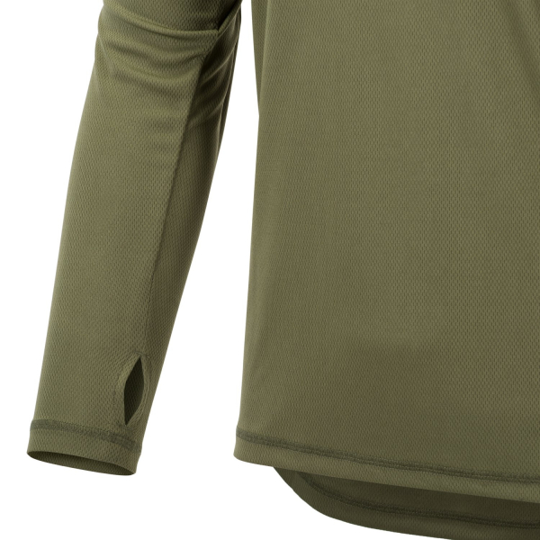 Термоактивна футболка Helikon US LVL 1 Long Sleeve - Olive Green, Olive Green - фото №4