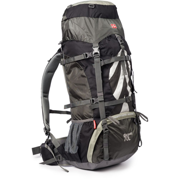 Рюкзак туристичний Naturehike NH70B070-B, 70 л + 5 л, чорно-сірий - фото №19