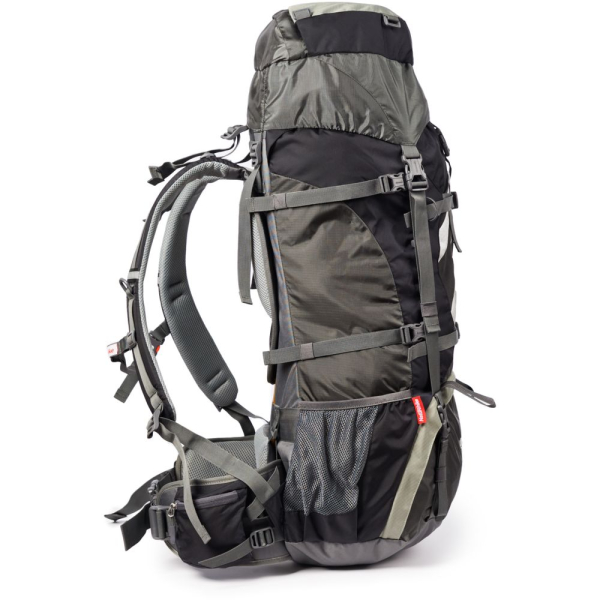Рюкзак туристичний Naturehike NH70B070-B, 70 л + 5 л, чорно-сірий - фото №20
