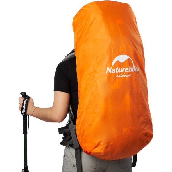 Рюкзак туристичний Naturehike NH70B070-B, 70 л + 5 л, чорно-сірий - фото №25