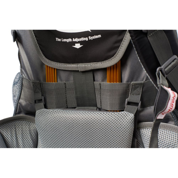 Рюкзак туристичний Naturehike NH70B070-B, 70 л + 5 л, чорно-сірий - фото №33