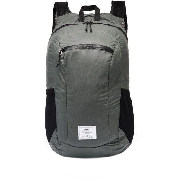 Рюкзак компактний надлегкий Naturehike Ultralight NH17A012-B, 18 л, сірий - фото