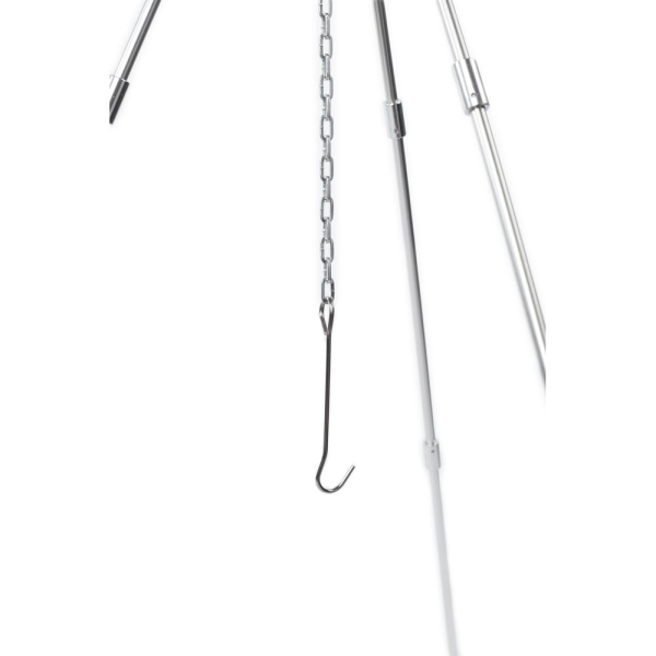 Тринога трьохсекційна для казана Naturehike Light Tripod NH17S00S-G, алюміній / сталь - фото №2