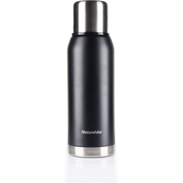Термос Naturehike Q-9H NH19SJ010, 304 сталь, 1.0 л, чорний - фото №9