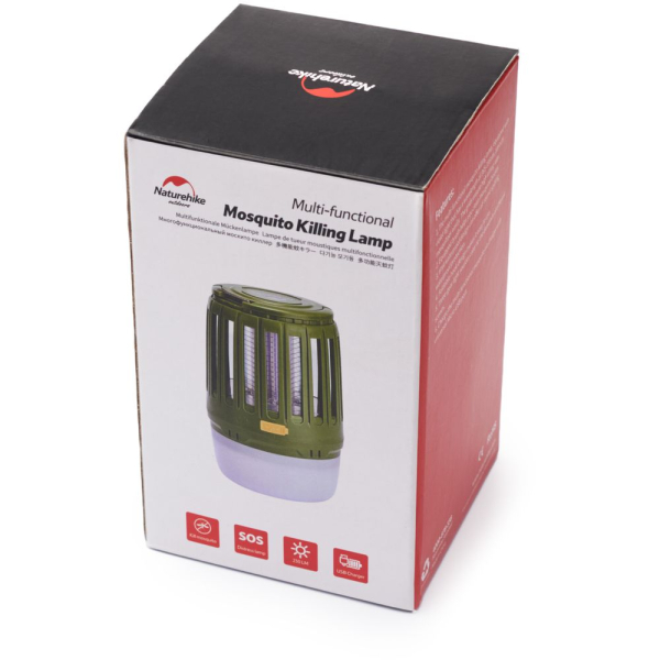 Ліхтар кемпінговий з захистом від комарів Naturehike Repellent light NH20ZM003, акумулятор 18650 (2200 mAh) - фото №4