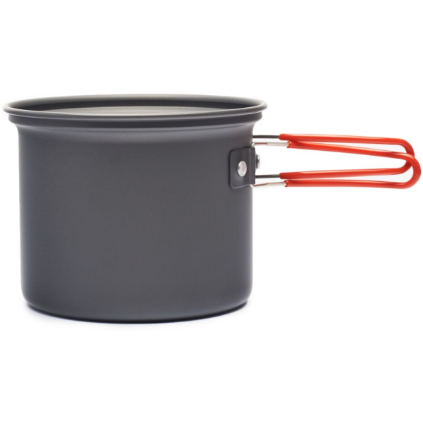 Набір посуду для кемпінга 4 од. Naturehike NH15T401-G, алюміній - фото №3