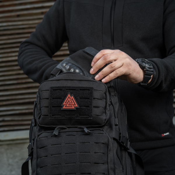 M-Tac рюкзак Large Assault Pack Laser Cut Black - фото №6