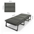 Розкладне ліжко (розкладачка) LEOBRO Темно-сіре - фото №5