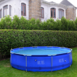 Каркасний круглий басейн Avenli 305х76см комплект 17в1 з термометром - фото №6