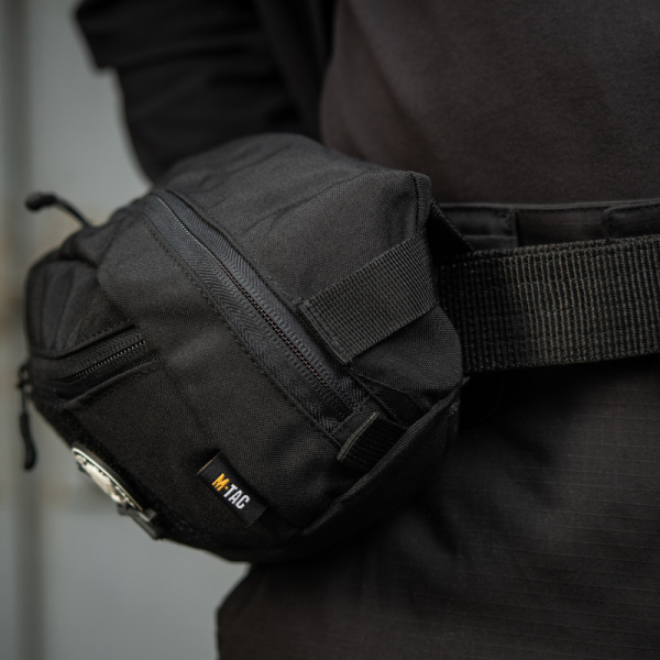 M-Tac сумка на пояс Companion Bag Large Black - фото №14