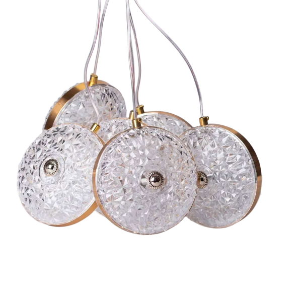 Гірлянда-штора Діамант 3 метри 6 фігур, теплий білий 6L3MDIA - фото №10