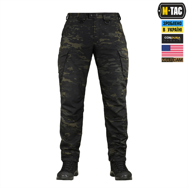 Штани M-Tac Aggressor Elite NYCO Extreme Multicam Black, MultiCam Black - фото №2