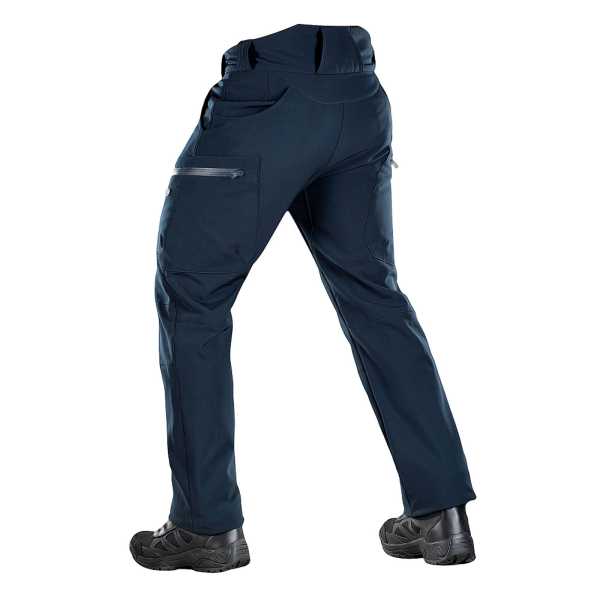 Штани M-Tac Soft Shell Winter Dark Navy Blue, Navy Blue - фото №4