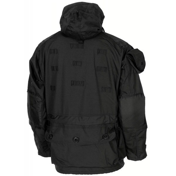 Куртка MFH Commando Jacket «Smock» Black, Black - фото №2