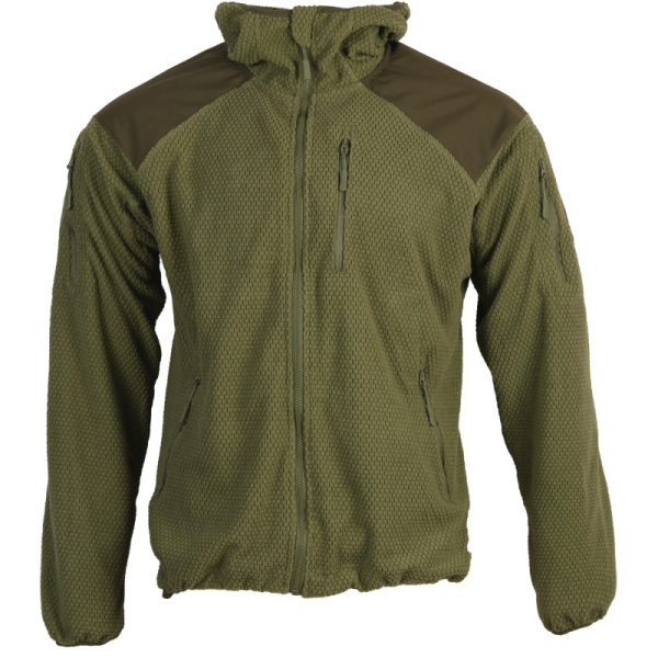 Тактична флісова кофта з капюшоном Vik-Tailor GEN.II Olive, Olive - фото