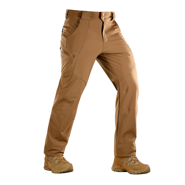 Штани M-Tac Soft Shell Winter Coyote, Coyote - фото №3