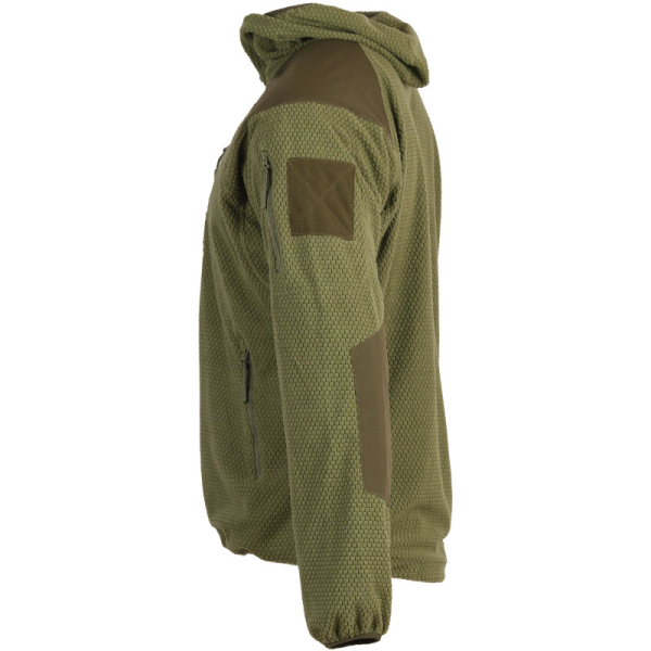 Тактична флісова кофта з капюшоном Vik-Tailor GEN.II Olive, Olive - фото №5