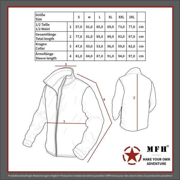 Куртка MFH Commando Jacket «Smock» Black, Black - фото №4