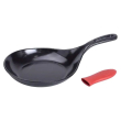 Чавунна сковорода з силіконовою ручкою Ø21 см для електричної та газової плити 0,5 л HP-1-12 - фото №6
