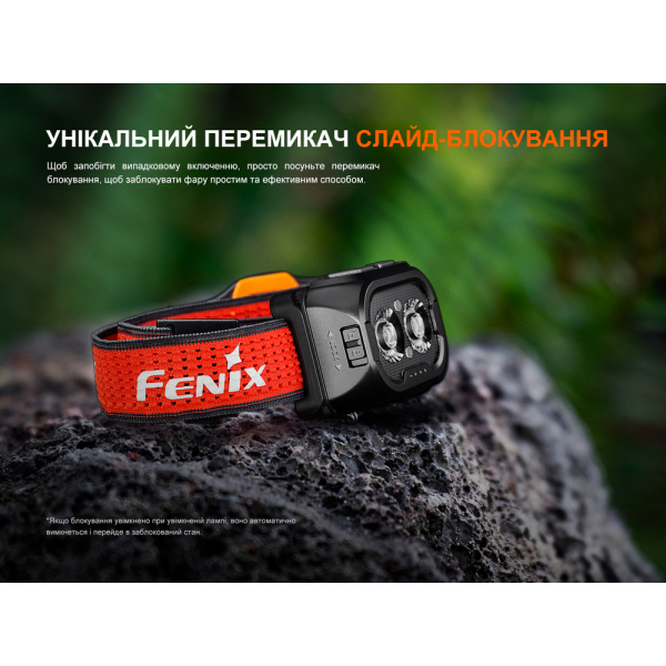 Ліхтар налобний Fenix HL18R-T V2.0 чорний - фото №11