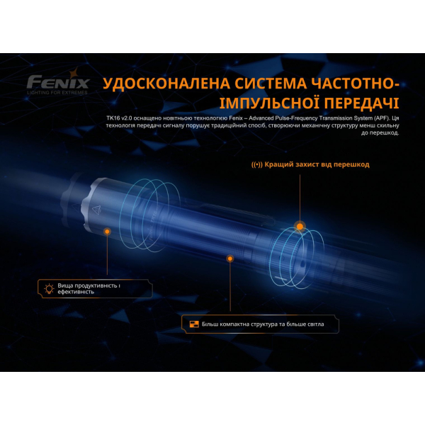 Ліхтар ручний Fenix TK16 V2.0 - фото №12