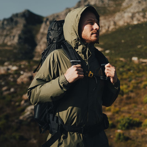 Рюкзак туристичний Naturehike NH70B070-B, 70 л + 5 л, світло-коричневий - фото №10