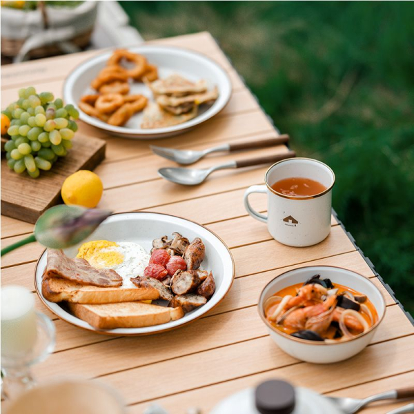 Кружка емальована Naturehike CNK2300CW013, біла - фото №2