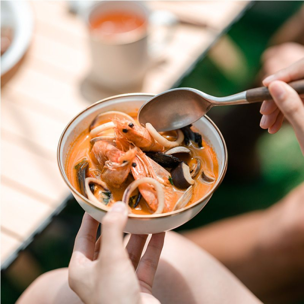 Миска емальована Naturehike CNK2300CW013, біла - фото №3