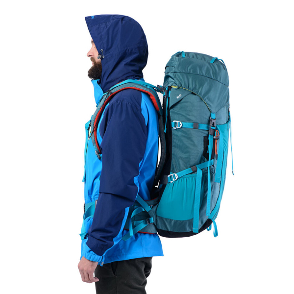 Рюкзак туристичний Naturehike NH16Y020-Q, 55 л, блакитний - фото №3