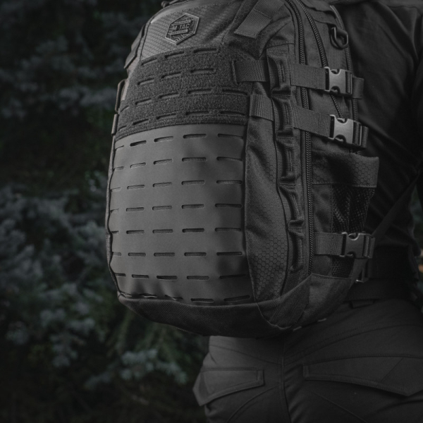 M-Tac рюкзак Mission Pack Elite Hex Black - фото №7