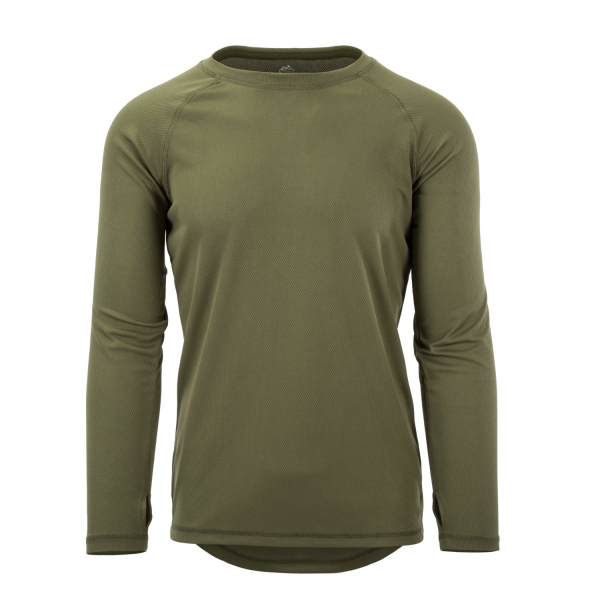 Термоактивна футболка Helikon US LVL 1 Long Sleeve - Olive Green, Olive Green - фото №2