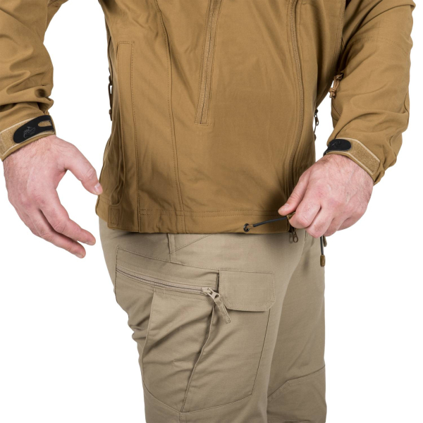 Куртка Helikon-Tex COUGAR QSA™ + HID™ Soft Shell Jacket® Coyote, Coyote - фото №11