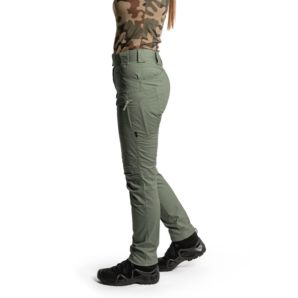 Жіночі штани Helikon Women's UTP Resized PolyCotton Rip-Stop Olive Drab, Olive - фото №4