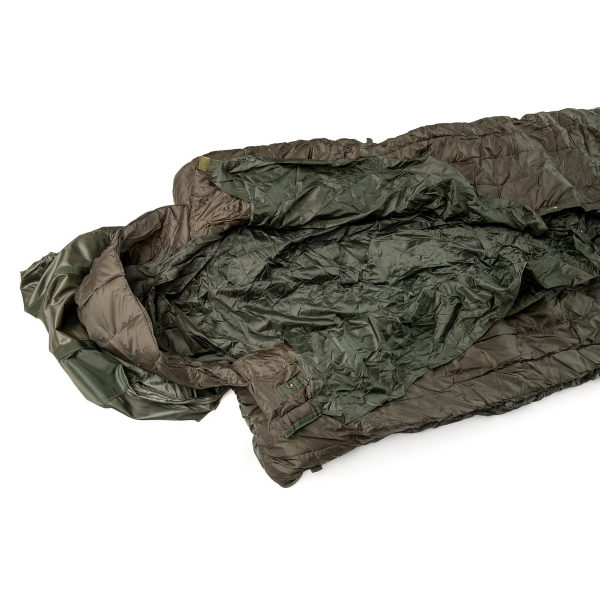 Спальний мішок зимовий Greek Army Sleeping Bag №2 -20°С Olive, Olive - фото №4