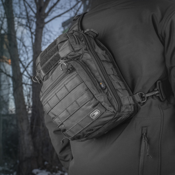 M-Tac сумка Urban Line City Hunter Hexagon BLACK - фото №8