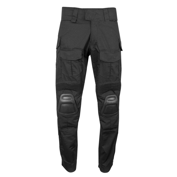 Штани з наколінниками IDOGEAR G3 Combat Pants Black, Black - фото №2