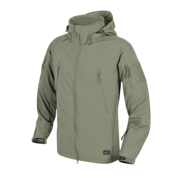 Куртка Helikon Trooper StormStretch Softshell - Coyote, Alpha Green - фото №2